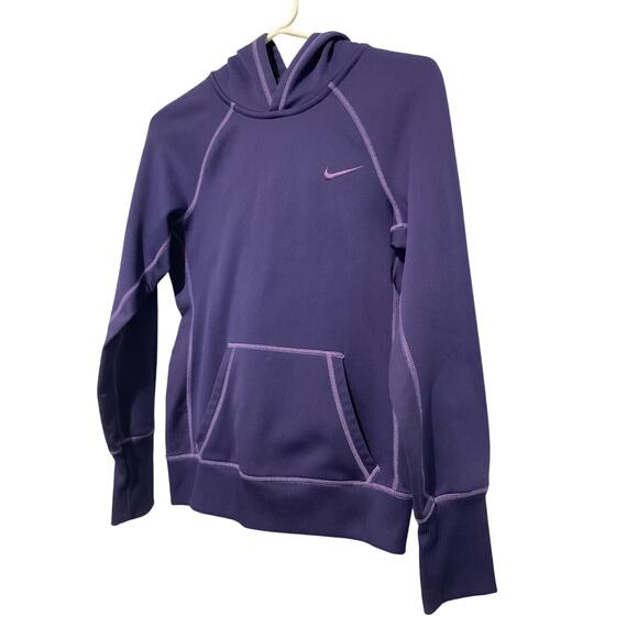 Nike Therma-Fit XS Purple Hoodie - Picture 3 of 6
